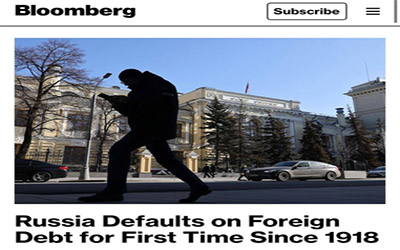 Image - El inexistente 'default' con su deuda externa de Rusia que esconde los negros nubarrones de la economía occidental. Análisis
